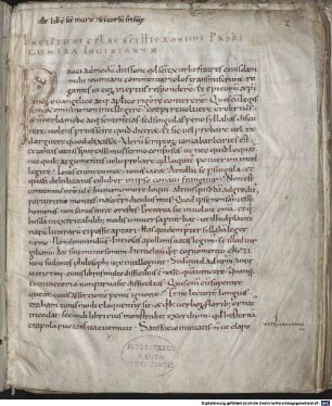 Adversus Jovinianum. Apologeticum ad Pammachium - BSB Clm 6313
