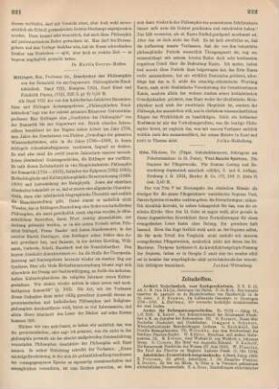 221-222 [Rezension] Ettlinger, Max, Geschichte der Philosophie von der Romantik bis zur Gegenwart