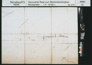 Schönfeld bei Kipsdorf, Steinkohlenwerk (Besitzer: Altenberger Zwitterstock-Gewerkschaft sowie Rittergut und Hammerwerk Schmiedeberg), Grubenbaue