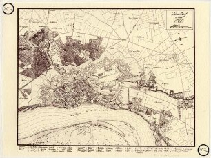 Düsseldorf im Jahre 1760