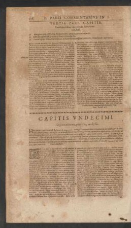 Capitis Undecimi