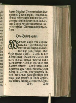 [Das Erste Capitul. - Cap. III.]