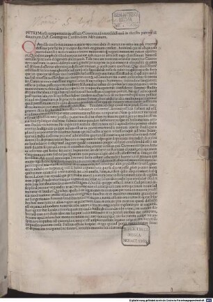 De officiis : mit Kommentar von Petrus Marsus. Gewidmet Federico I. Gonzaga