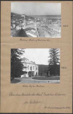 Schloß Raj bei Brzezany