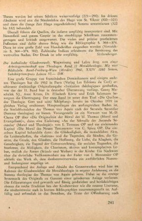 241-242 [Rezension] Moraltheologie