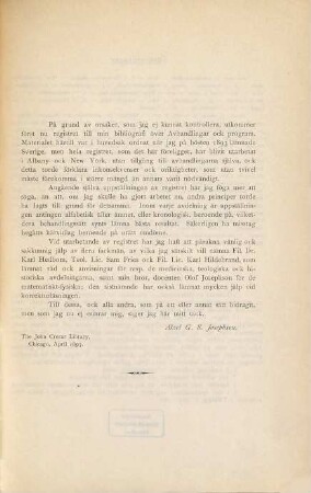 Avhandlingar ock program utgivna vid svenska ock finska akademier ock skolor under åren 1855 - 1890, 2