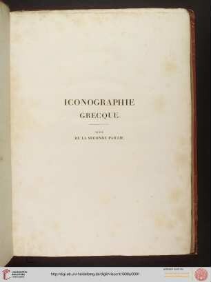 Band 2,2: Iconographie ancienne ou Recueil des portraits authentiques des empereurs, rois, et hommes illustres de l'antiquité: Suite de la 2. partie