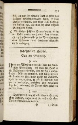 Achtzehntes Kapitel. Von der Wendung.