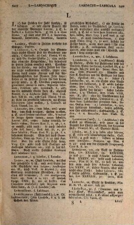 Imman. Joh. Gerhard Schellers ausführliches und möglichst vollständiges lateinisch-deutsches Lexicon oder Wörterbuch zum Behufe der Erklärung der Alten und Übung in der lateinischen Sprache : in fünf Bänden, 3. L - O