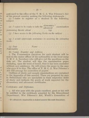 3. Certificates and diplomas