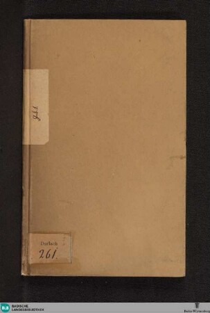 Gebet - Cod. Durlach 261