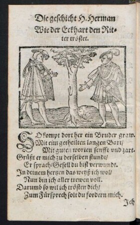Wie der Eckhart den Ritter tröstet.
