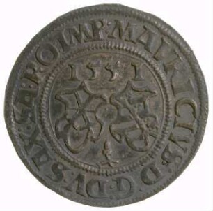 Münze, 1/4 Taler, 1551