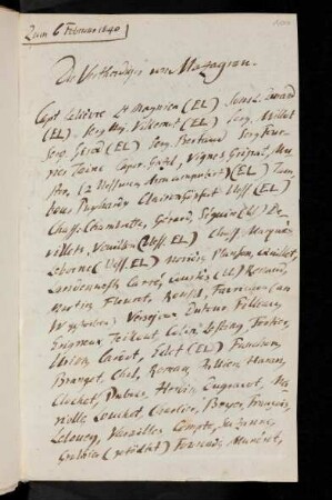 100r-100v, Zum 6. Februar 1840. Die Vertheidiger von Mazagran.