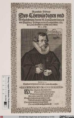 Bildnis Leonhard Lutz