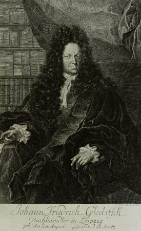 Bildnis Johann Friedrich Gleditsch