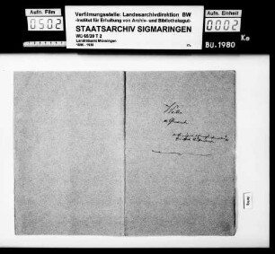 Münzdorf Teilgemeinde Weiler: Gemeindeetats, 1879-1884; Gemeindepfleger und Teilrechner, Vermögens- und Einnahmeverwaltung, Grundstock und Ausstandswesen in Münzdorf Teilgemeinde Weiler, 1850-1856