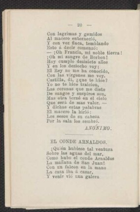 El conde Arnaldos
