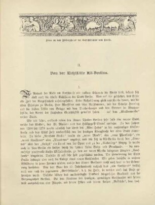 II. Von der Richtstätte Alt-Berlins
