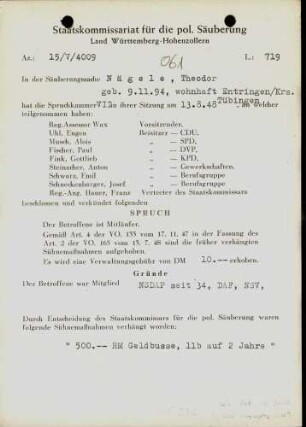 Nägele, Theodor