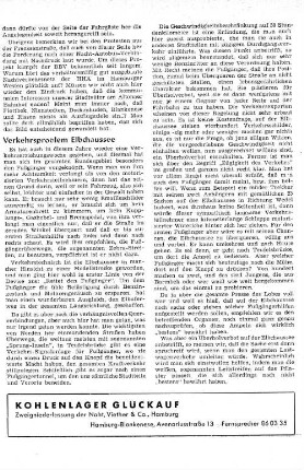 Verkehrsproblem Elbchaussee