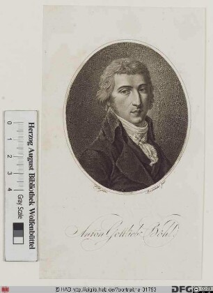Bildnis Anton Gottlieb Böhl