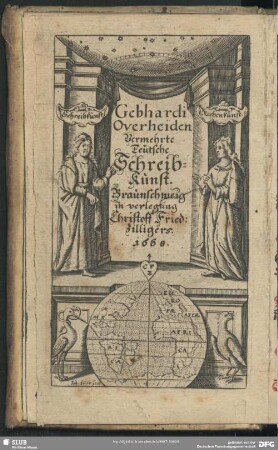 Gebhardi Overheiden Vermehrte Teutsche Schreib-Kunst