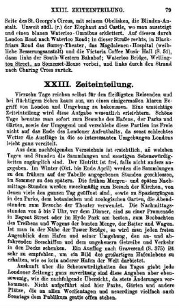 XXIII. Zeiteinteilung und Stundenzettel
