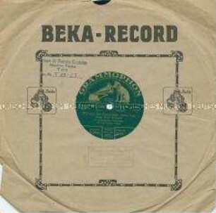 Beka-Record-Plattenhülle