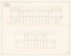 Kurhaus, Bad Homburg v. d. Höhe. 3. Projekt: 2 Schnitte