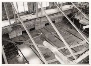 Rosengarten, Mannheim Restaurant im Musensaal: Baustelle Musensaal