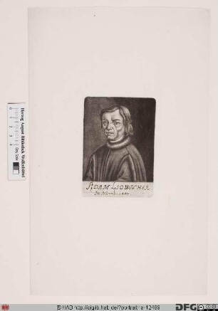 Bildnis Adam Lidwacher