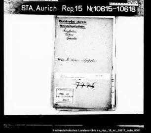 Blatternerkrankungen im Amt Aurich