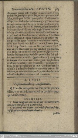 L. LXXIX. Papinianus libro 32. quaestionum