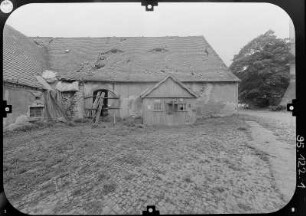 Dohna-Gamig, Gamig 2. Gut Gamig. Wirtschaftsgebäude (2. H. 19. Jh.). Hofansicht