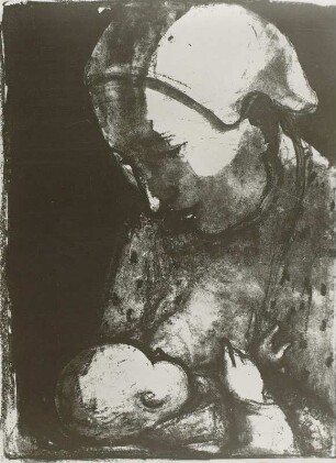 Hans Theo Richer: Stillende Mutter, 1954