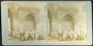Ancient Public Fountain. [Jerusalem, bab es-silsele, Brunnen]