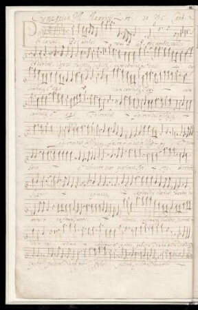 Per densas sylvas, per flumina (Cynegesia III. Mauricii Lang. Hass.)