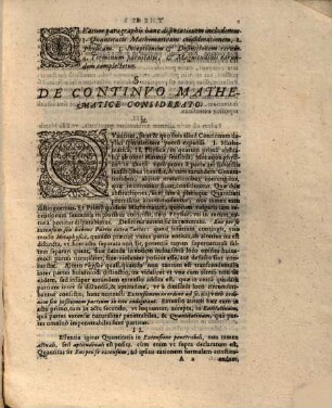 Dispvtatio Philosophica De Corpore Qvanto