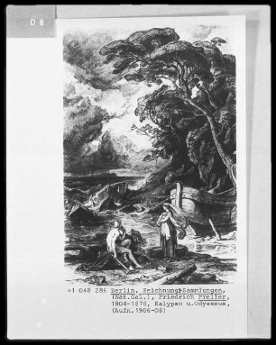 Der zweite Zyklus der Odysseelandschaften — Kalypso und Odysseus