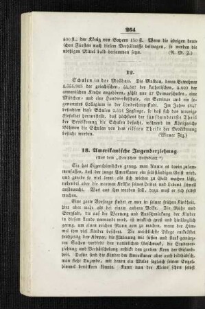 Amerikanische Jugenderziehung