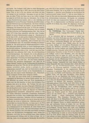 232-233 [Rezension] Schaeder, Erich, Zur Trinitätsfrage