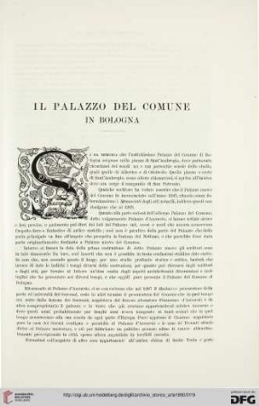 3: Il palazzo del Comune in Bologna