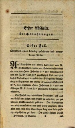 Aufsätze und Beobachtungen aus der gerichtlichen Arzeneywissenschaft. 3. 1785