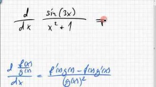 02B.2 Quotientenregel, Kettenregel angewendet