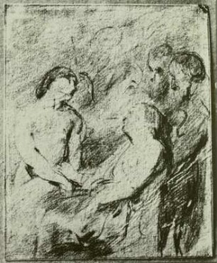Meleager und Atalante, nach Ovids Metamorphosen VIII