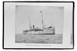 Bundesrath ex Aline Woermann (1890), Passagier- und Frachtschiff, Deutsche Ost-Afrika-Linie, Hamburg, Bau-Nr. 70