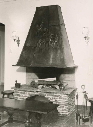 Metallarbeit, Kaminhaube von Bernhard Krauss