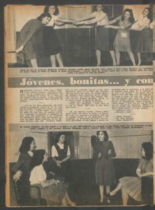 Jóvenes, bonitas... y con talento