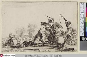 [Reitergefecht; Une escarmouche; Military skirmish]